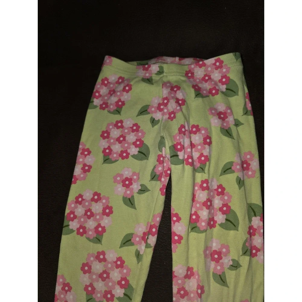 Gymboree tea time afternoon floral leggings size 5